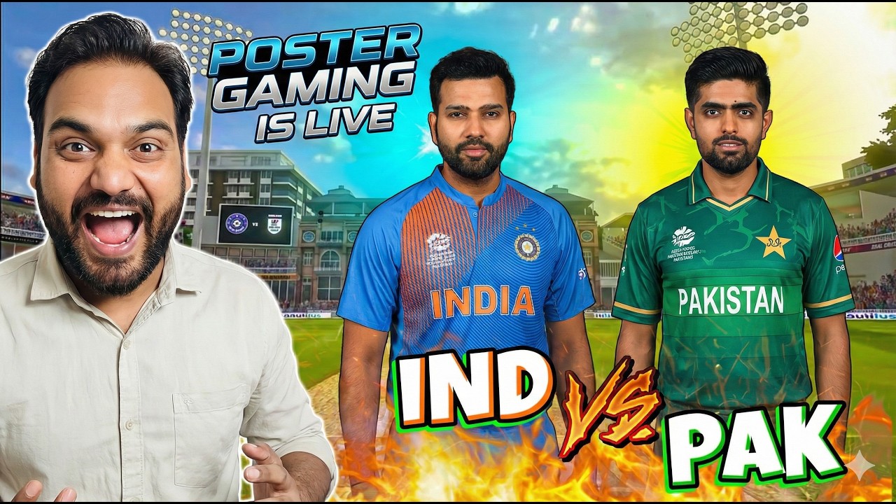 Enjoying T20 World Cup Live with @iPositron  | Cricket 22
