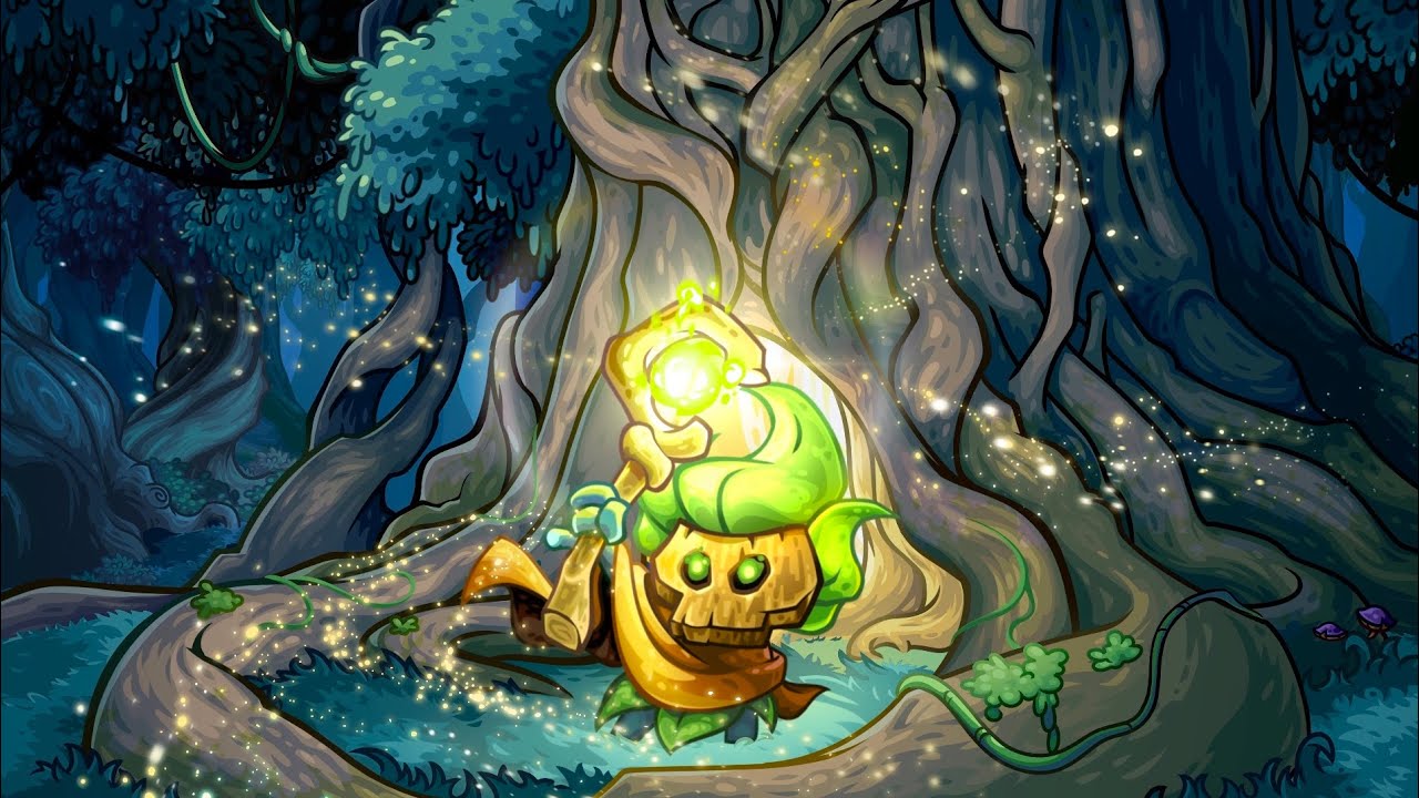 “FLOURISH” Nyru fanart poster drawing process | kingdom rush 5: alliance 