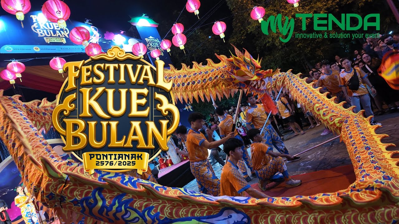 Kemeriahan Festival Kue Bulan 2025 di Pontianak