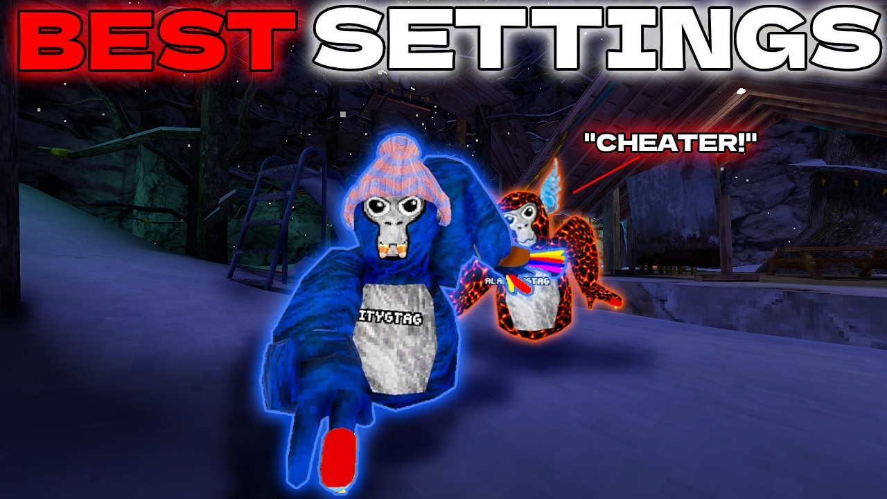 I Used the BEST SETTINGS For Gorilla Tag *ACCUSED*