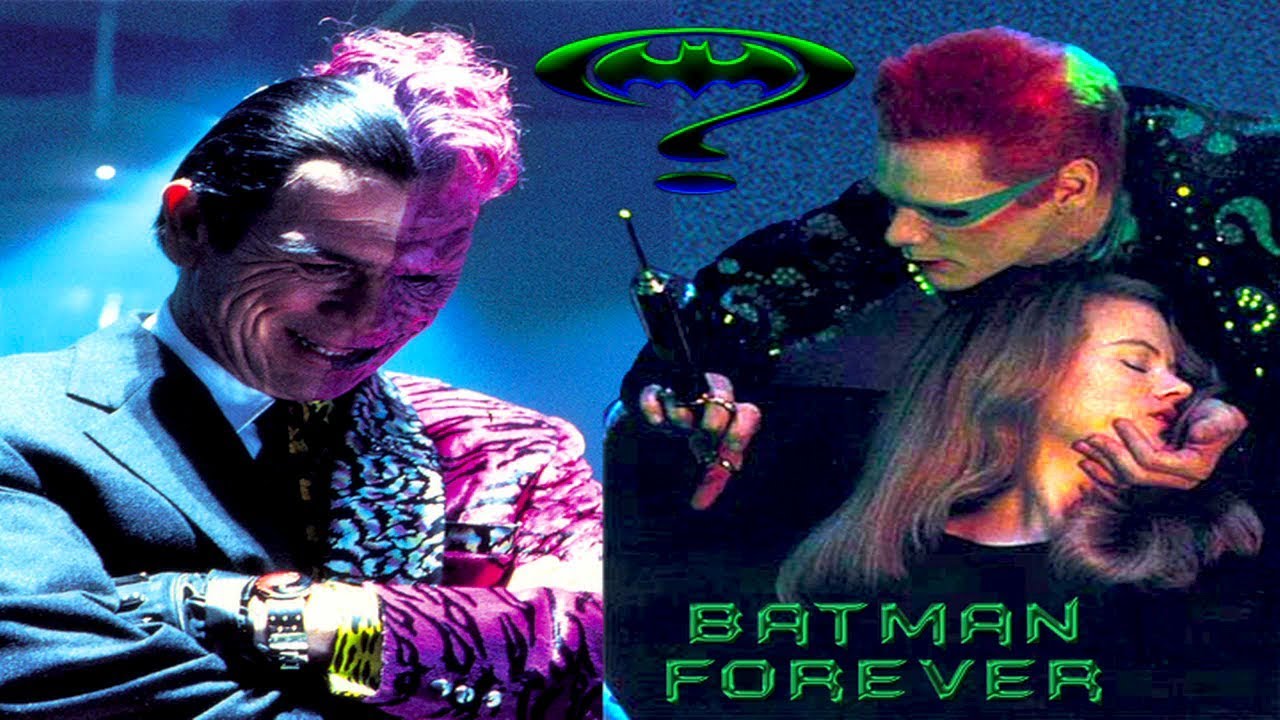 Batman Forever — Неопубликованные кадры и товары