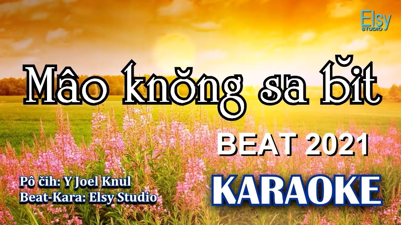 Mâo knong sa bit KARAOKE | BEAT 2021| Elsy Studio