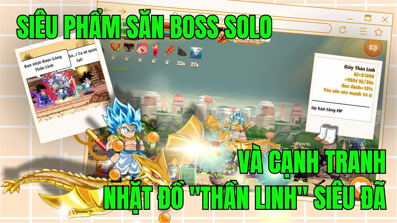 NGỌC RỒNG NGUYÊN THUỶ - GAOBEAR XUỐNG NÚI TRYHARD SĂN BOSS KIẾM ĐỒ THẦN LINH VÀ CLIP SIÊU PHẨM...