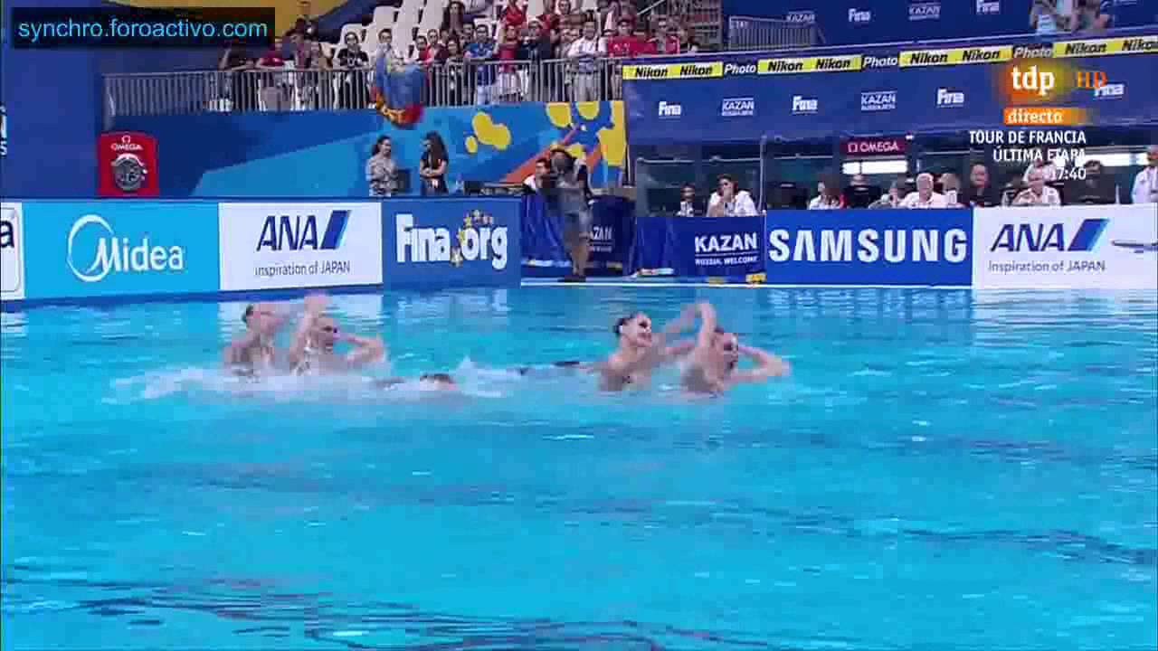 Russian Federation (RUS) Combo Preliminary Kazan World Championships 2015
