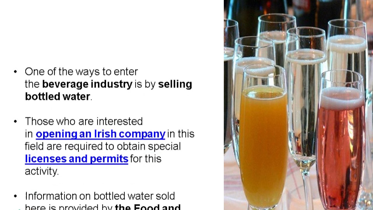 Open a Beverage Company in Ireland
