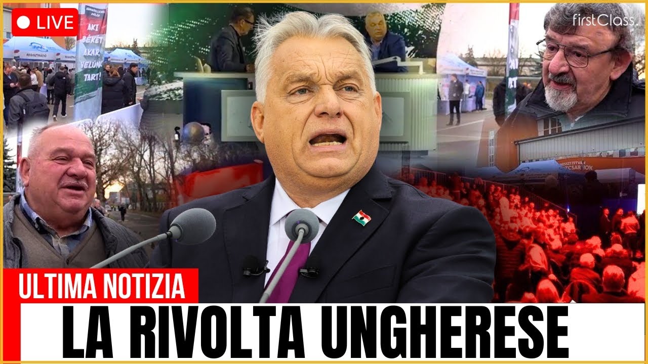 💥 L'UNGHERIA ESPLODE: Orb&aacute;n Lancia uno Scioccante Tour Anti-Guerra