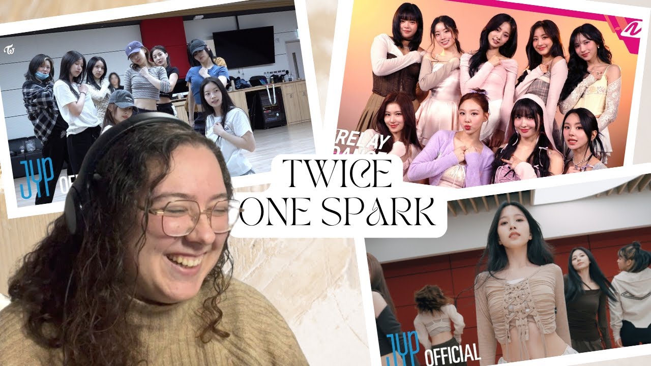 [TWICE] ONE SPARK - Relay Dance, Dance Practice BEHIND & Choreography Video (Moving Ver.) | REACTION