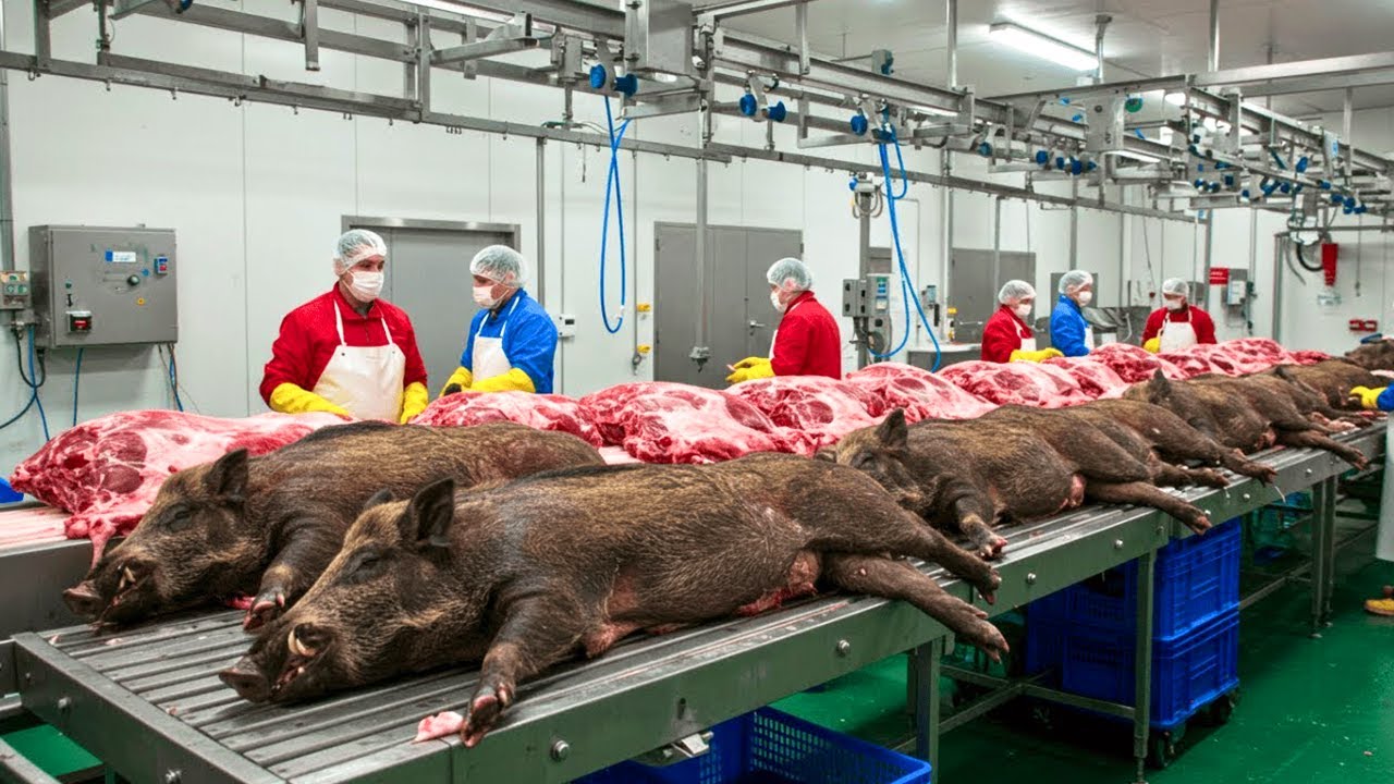 C&oacute;mo Texas transforma millones de jabal&iacute;es salvajes en alimentos &ndash; Un proceso incre&iacute;ble revelado