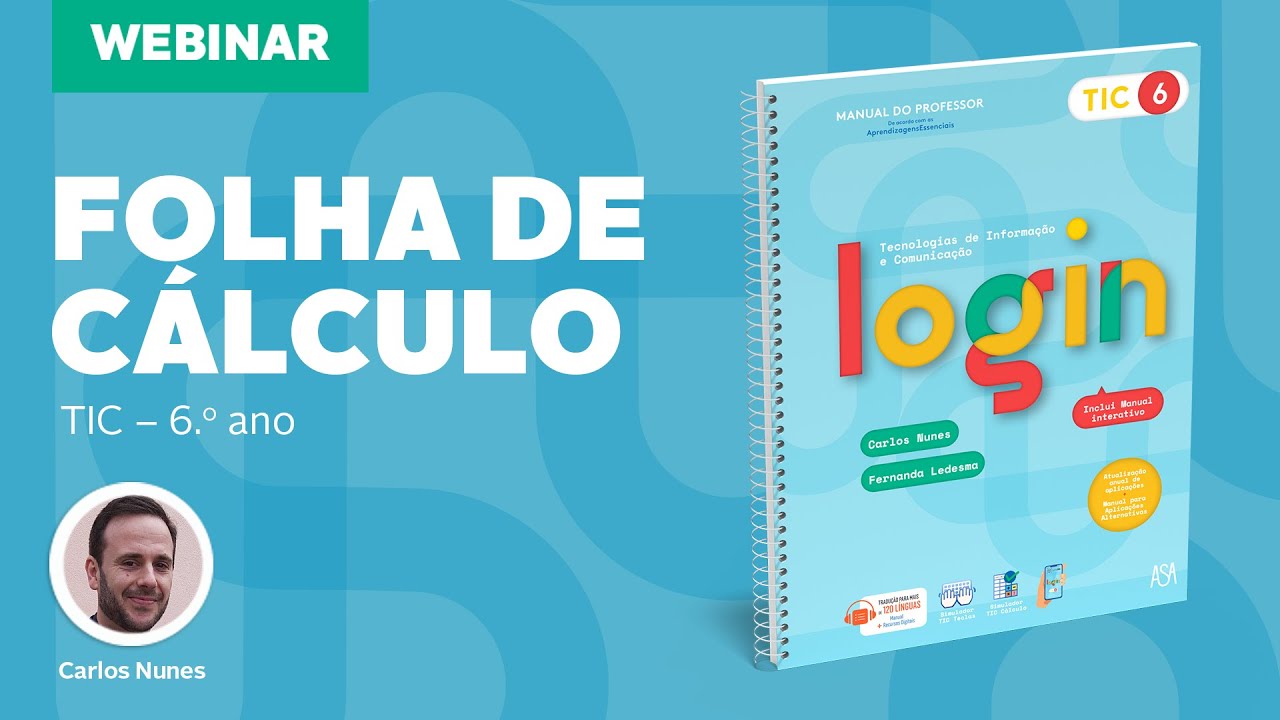 Webinar: Folha de cálculo