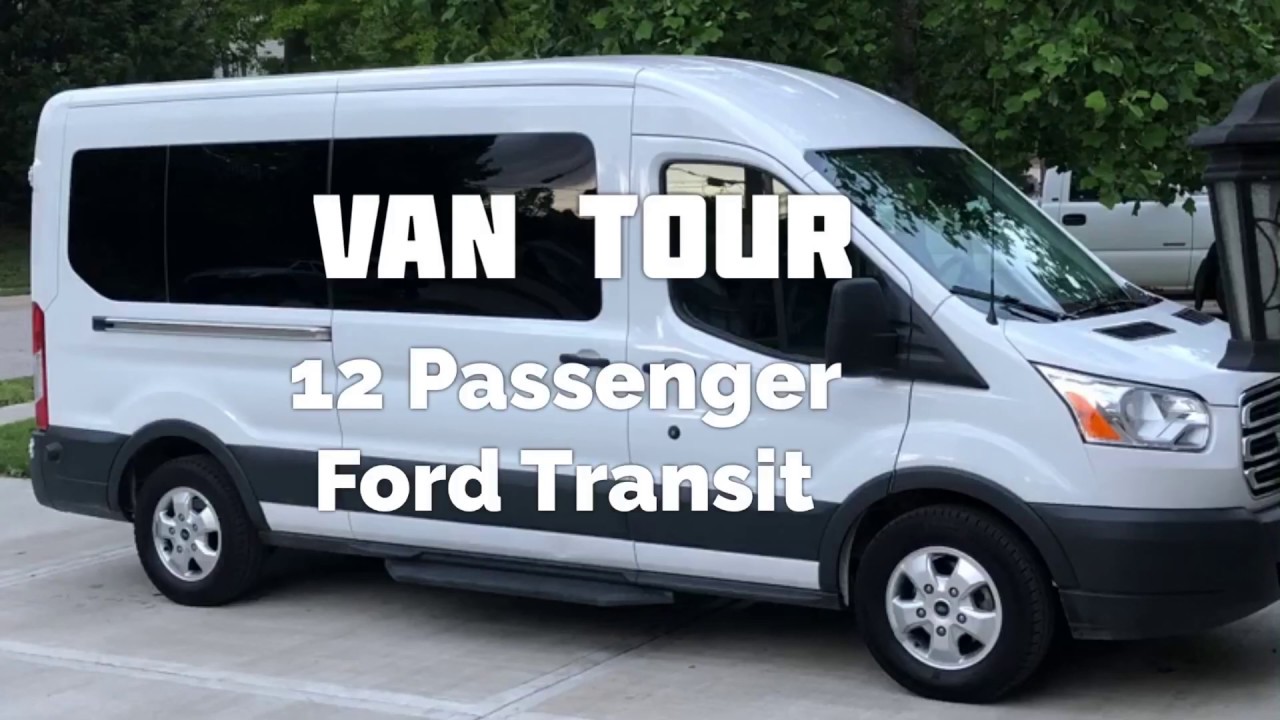 Большой семейный минивэн! (Ford Transit, 12 пассажиров, крыша средней высоты)