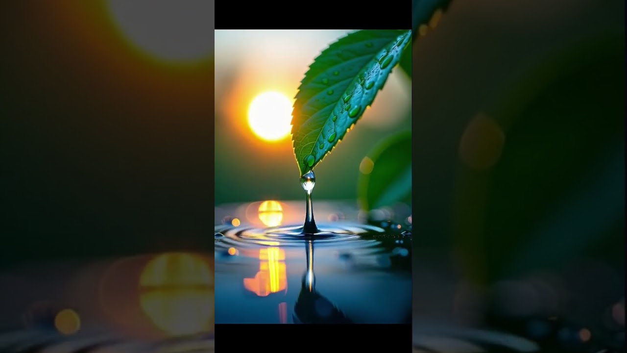 leaf asmr 🫠#ai #aiart #aivideo #growth #youtubeshorts #aishorts