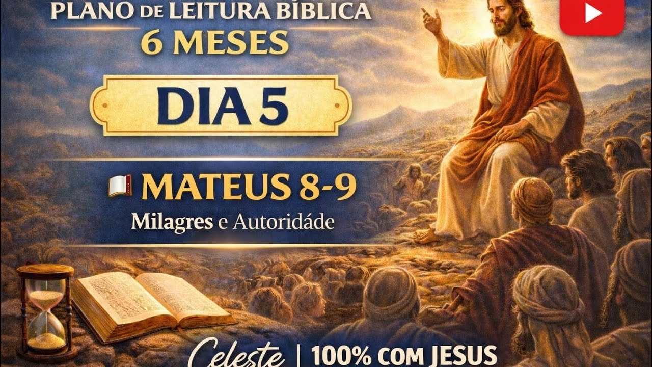 A BÍBLIA VIVA - 📚 Leitura do Dia 5 - Evangelho de 