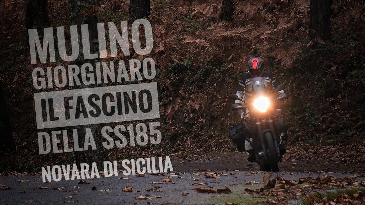 Mulino ad acqua GIORGINARO -il  FASCINO Della SS185 (Novara di SICILIA)