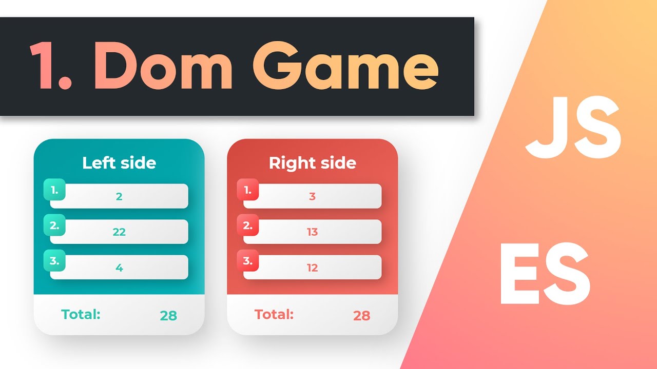 Javascript & DOM manipulation 1: List counting game - Select & append (NL)
