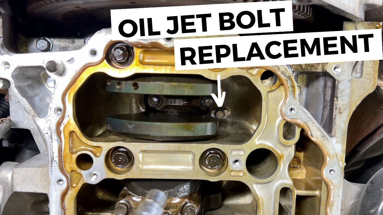 Замена болта масляного жиклера | Honda S2000