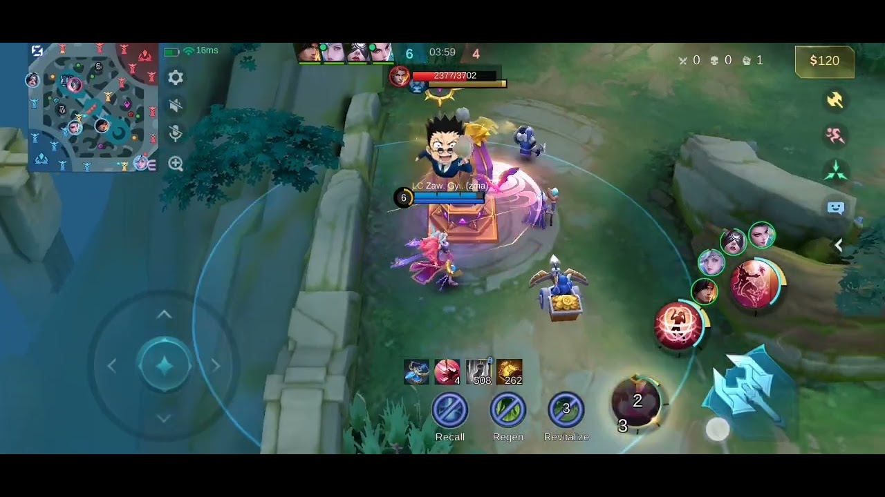 Angela support 💪 get 0/0/15 ... Assist queen 👑 ... Angela ကတော့ 0/0/15 နဲ့ assist ဘုရင်မပါဘဲ