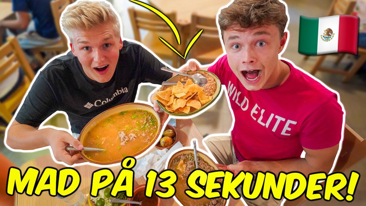 SPISER PÅ VERDENS HURTIGSTE RESTAURANT!! (13 SEKUNDER)