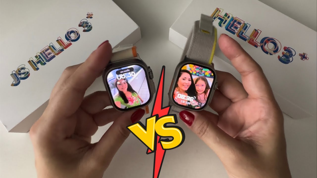 HELLO WATCH 3 PLUS VS JS HELLO WATCH 3 PLUS SMARTWATCHE