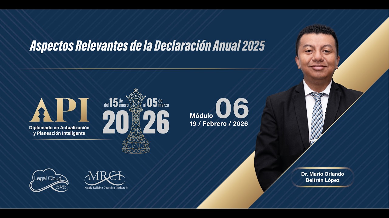 API 2026 - Aspectos Relevantes de la Declaración Anual 2025