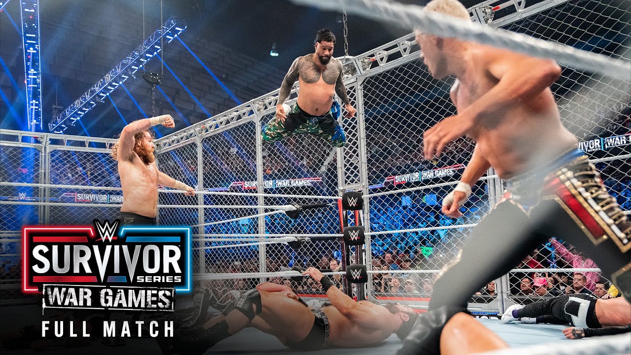 ПОЛНЫЙ МАТЧ: Мужской матч WarGames: Survivor Series: WarGames 2023