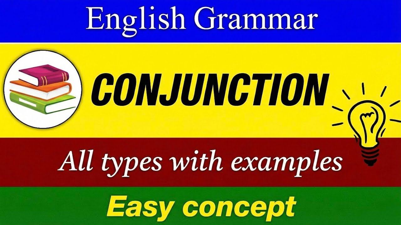What are Conjunctions ? (Coordinating, Subordinating & Correlative) | English Grammar 