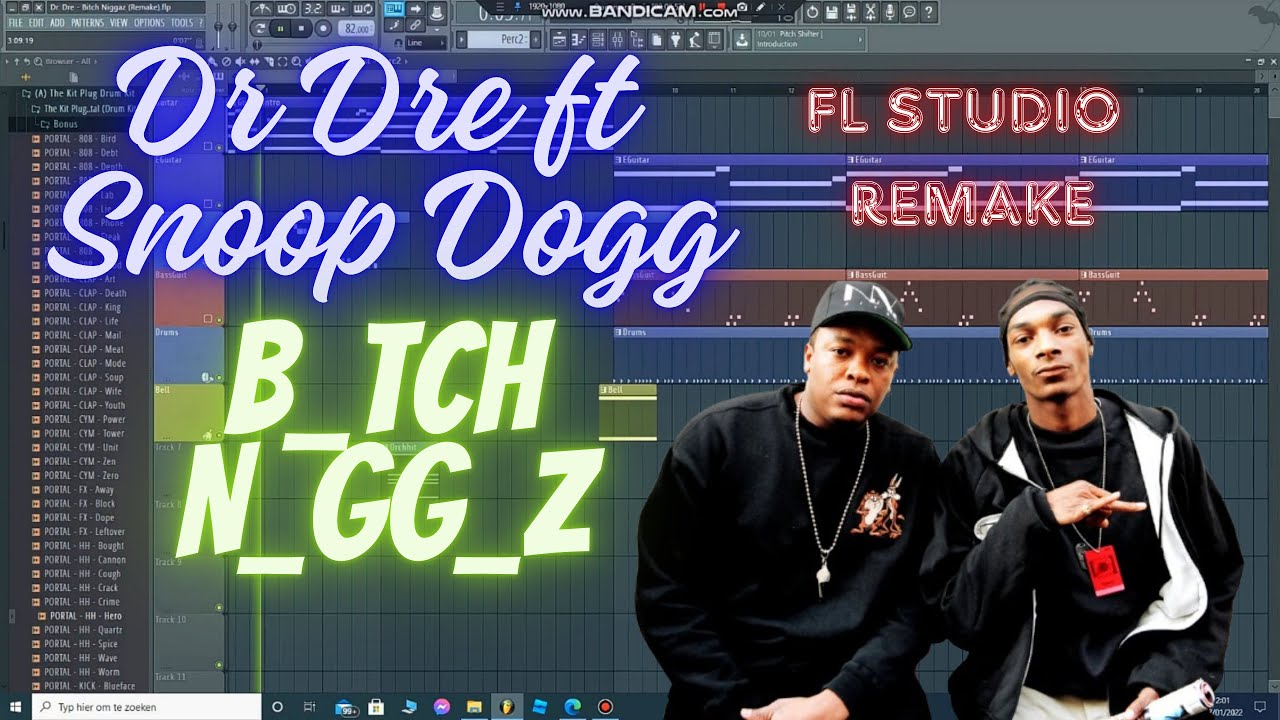 Dr. Dre ft Snoop Dogg - B_tch N_gg_z Instrumental [Remake On FL Studio]
