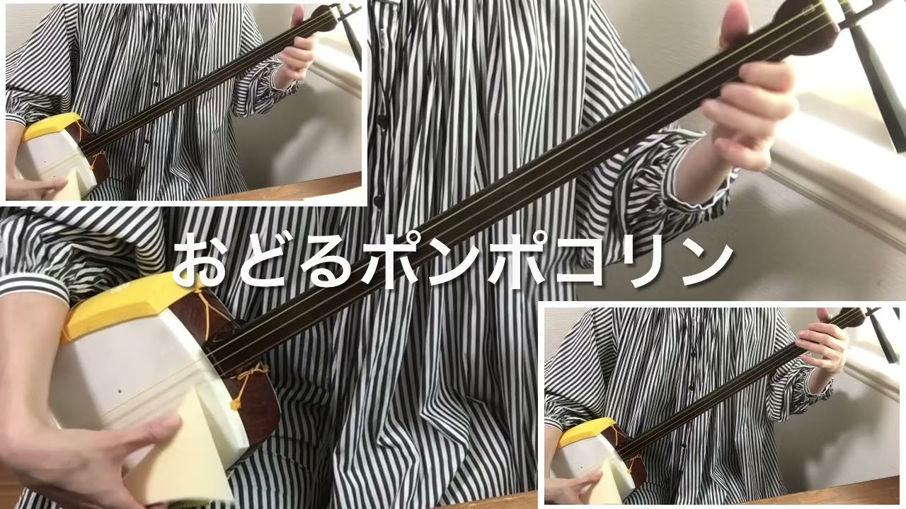三味線三重奏 [おどるポンポコリン] Shamisen 