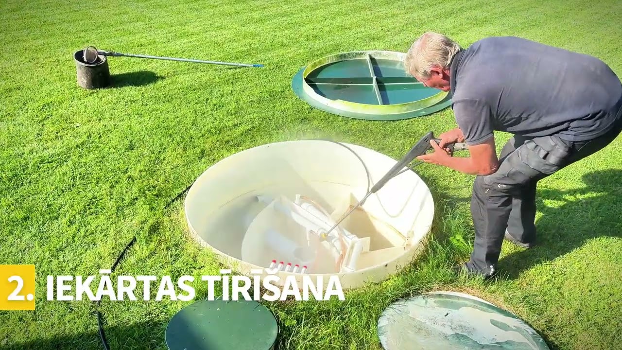 AUGUST kanalizācijas sistēmas apkope