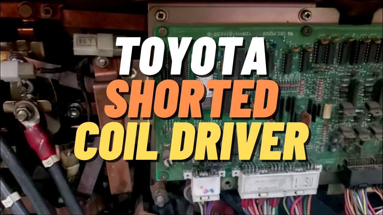 Короткое замыкание в катушке зажигания Toyota (код C0 в прямом направлении)