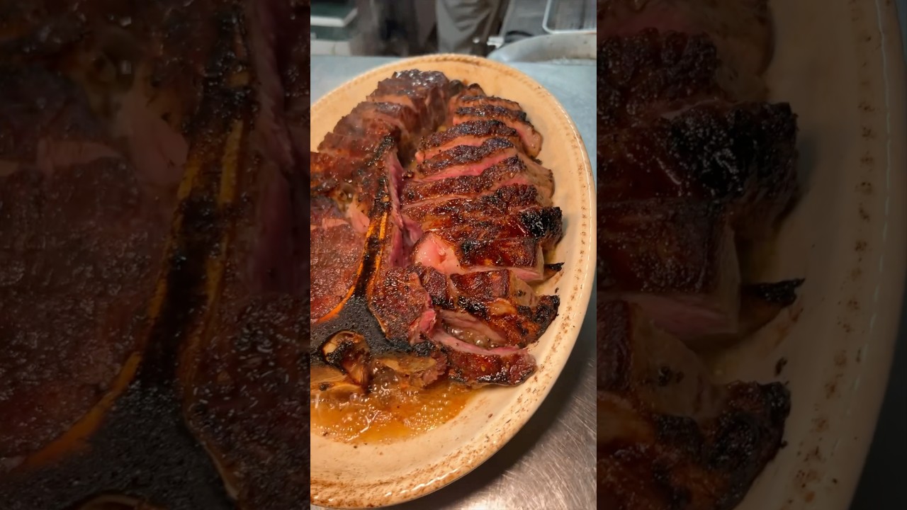 Jedna z NAJLEPSZYCH STEKOWNI w Nowym Jorku. (Część 3 z 3) (Amber Steakhouse) 🥩 #DEVOURPOWER
