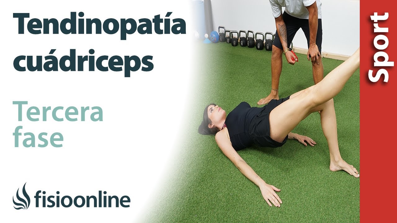5 Ejercicios para TENDÓN DEL CUÁDRICEPS en DEPORTISTAS, fase 3