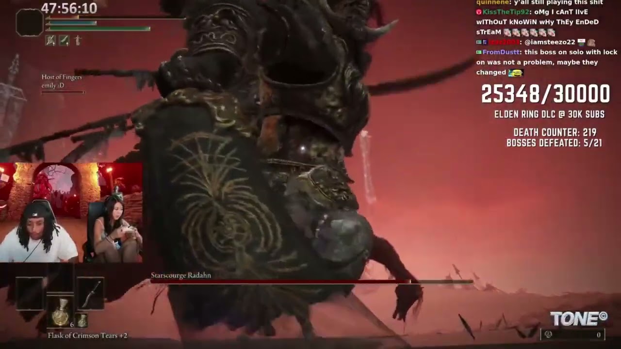Agent00 VOD - ELDEN RING MARATHON + DAY 3 + TOUGHEST BOSS YET (Part 2)