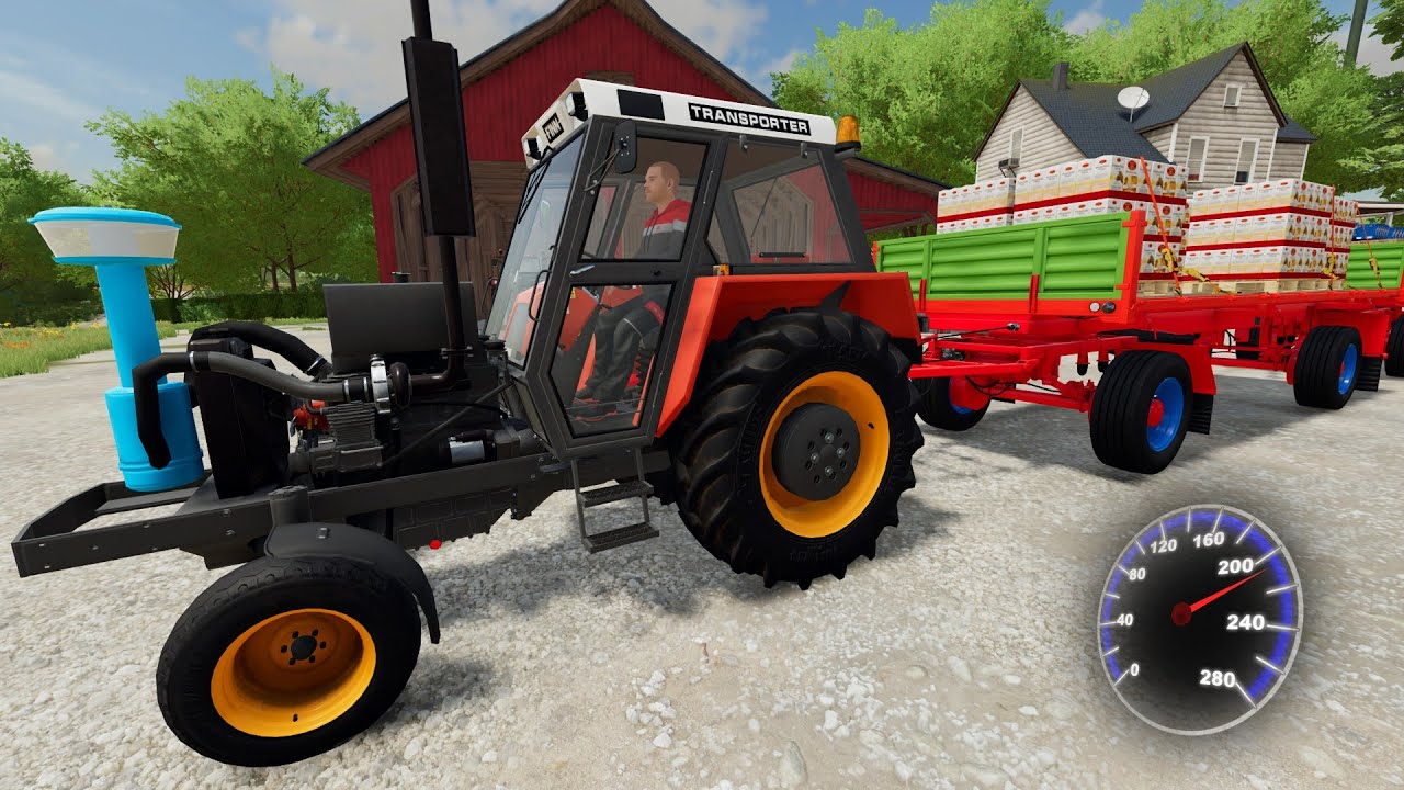 Broken Tractor - Bigger Turbine and Air Filter | Tractor Tuning Simulation | Bake Cake in Farming 22