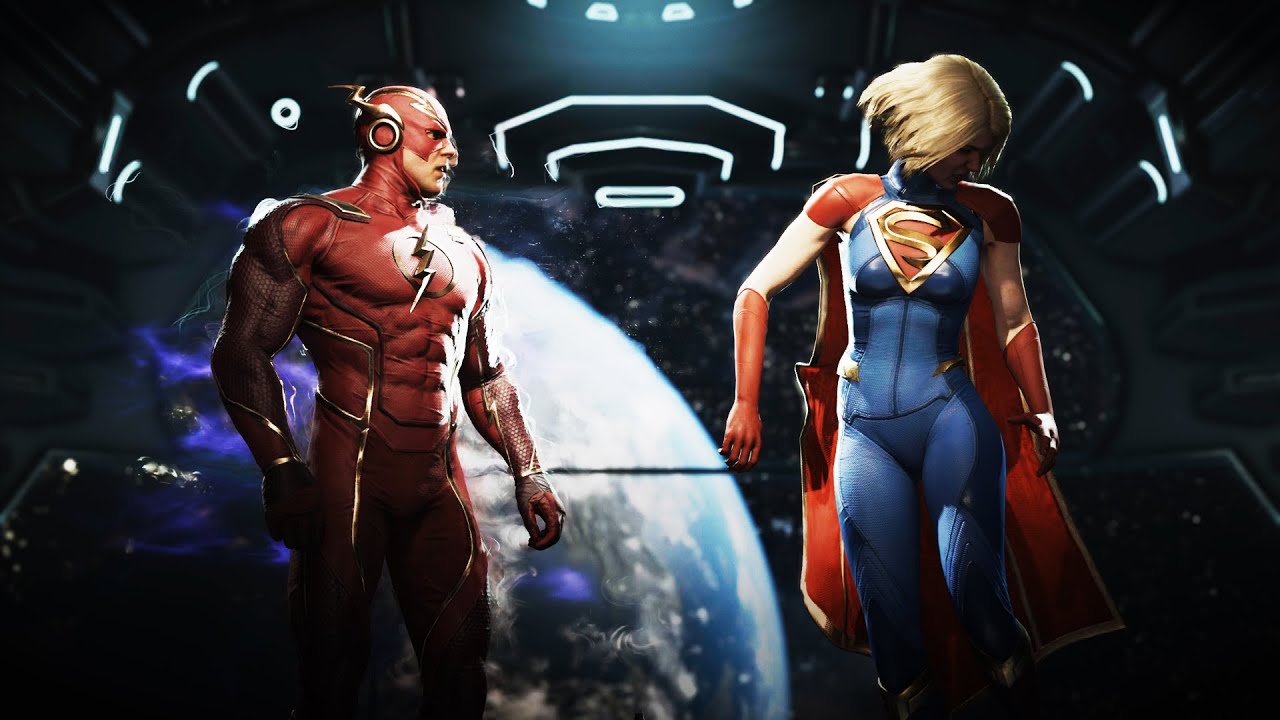 Injustice 2 - The Flash vs Supergirl