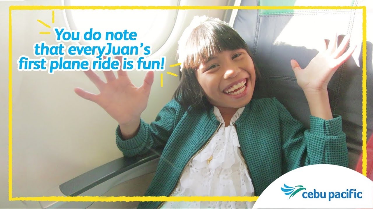 You do note that everyJuan's first plane ride is fun!