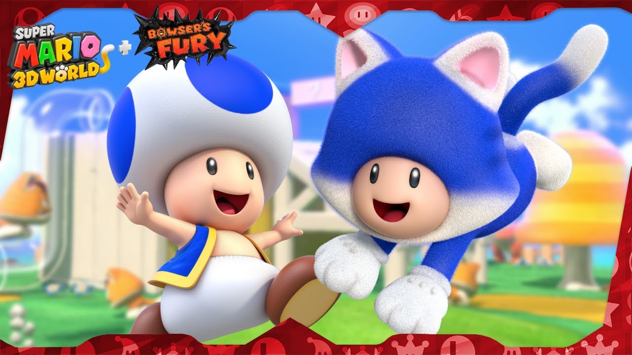 Super Mario 3D World for Switch ᴴᴰ Full Playthrough (All Green Stars & Stamps) Solo Toad