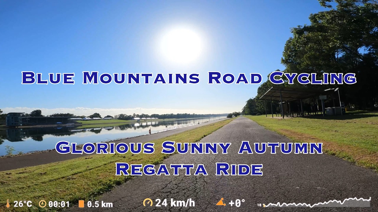 Blue Mountains Road Cycling - Glorious Sunny Autumn Regatta Ride