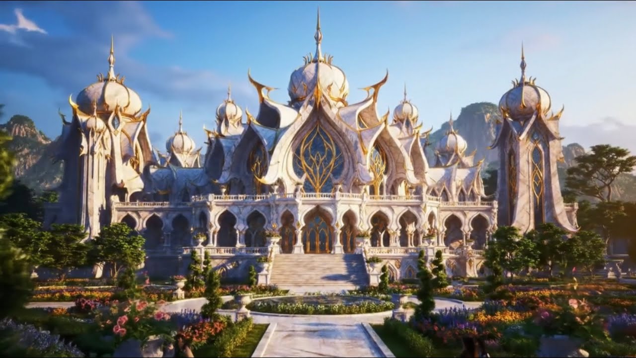 Magical Fantasy Palace | Enchanted Royal Castle in 4K