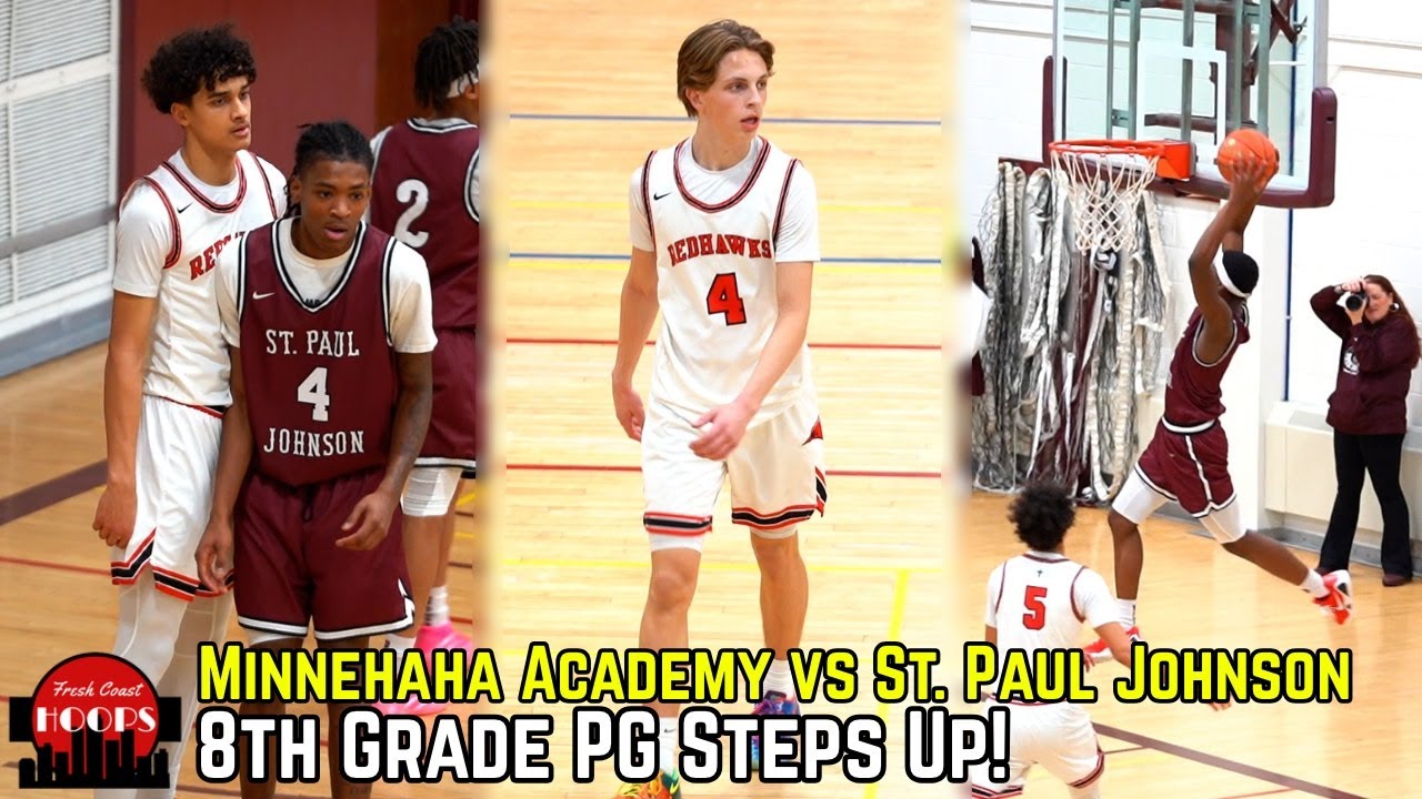 Minnehaha Academy And St. Paul Johnson Face Off! MLK Classic Highlights!