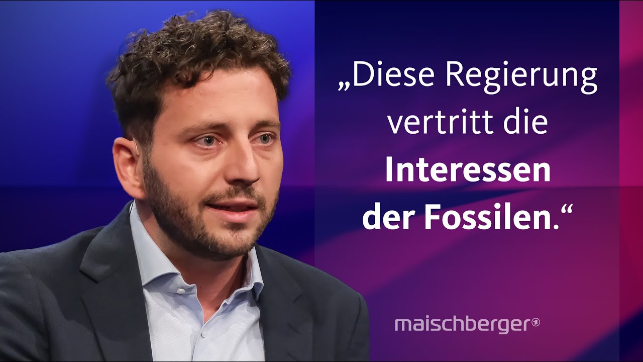 Energiepolitik, Migration, Soziales: Felix Banaszak und Thorsten Frei diskutieren | maischberger