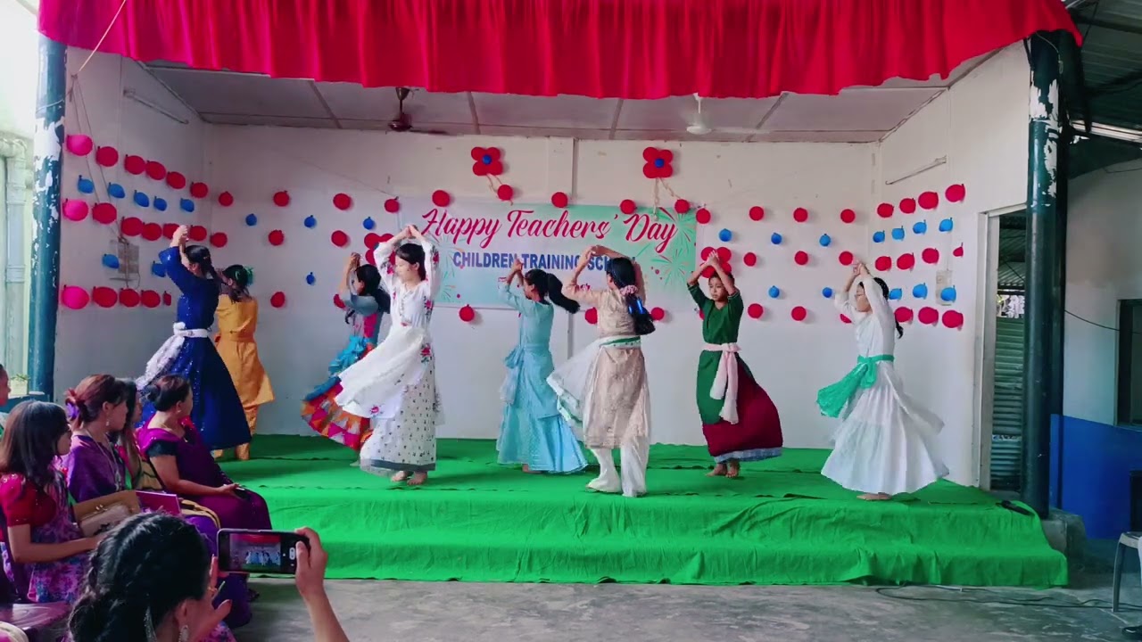 Class 7 and 8 girls children training school nirjuli, AP