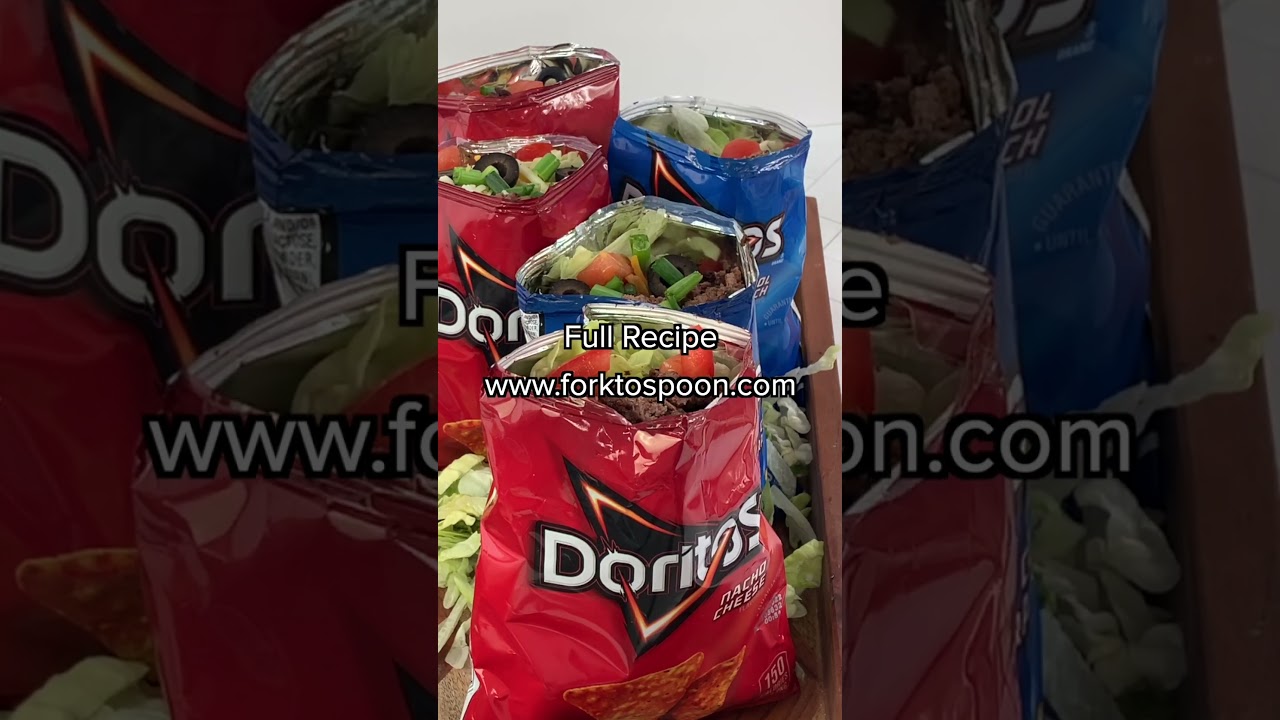 Air Fryer Walking Tacos