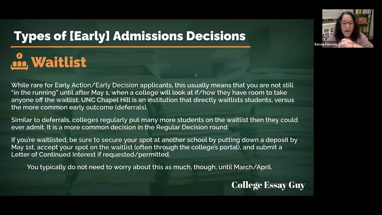 What to Do Once You’ve Applied: Deferrals, Waitlists, and Letters of Continued Interest