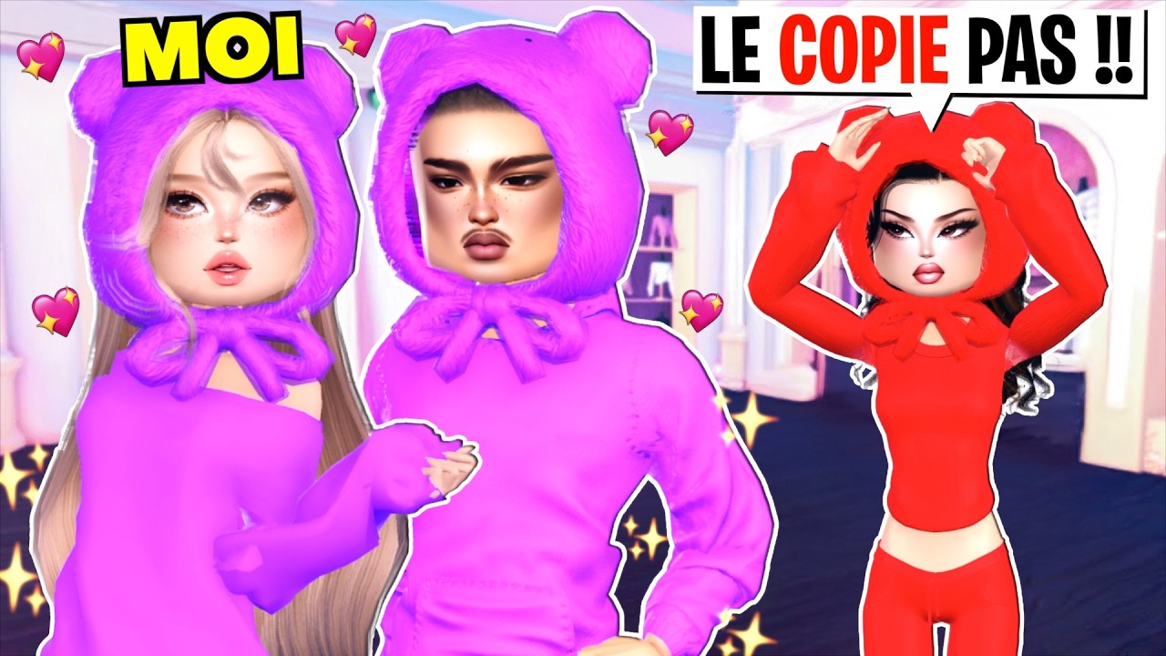 J&rsquo;ai Copi&eacute; son COPAIN mais EN MIEUX sur Dress to Impress !!