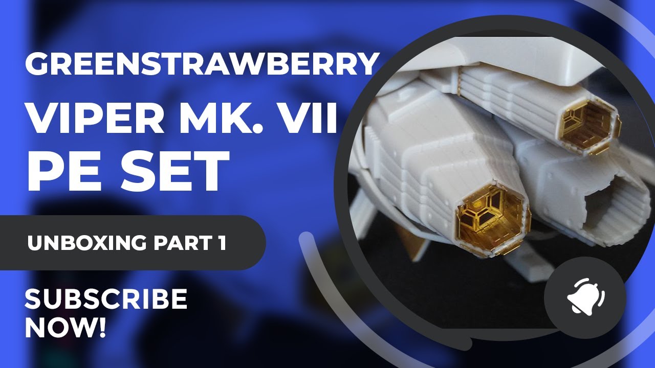 1/32 Moebius Battlestar Galactica Colonial Viper MKVII Green Strawberry Photo-Etch Set 2 Review