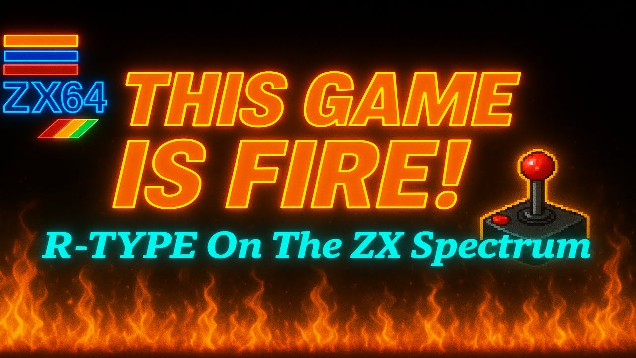 I Played R TYPE on the ZX Spectrum 128… And WOW 😱 | Let's Play
