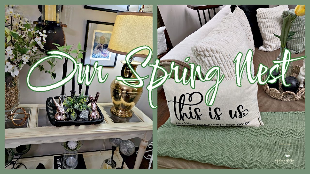 Spring Living Room Refresh/Clean and Decorate With Me #CleanAndDecorate, #LivingRoomDecor