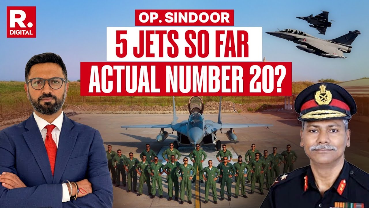 Op Sindoor: Maj. Gen. Sudhakar Jee Says 'More Than 5 Jets Downed', Hammers Those Questioning Forces