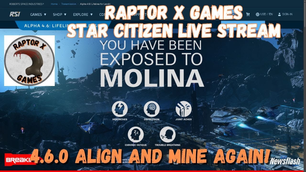 Wednesday Night Star Citizen! 4.6.0, Align and Mine!