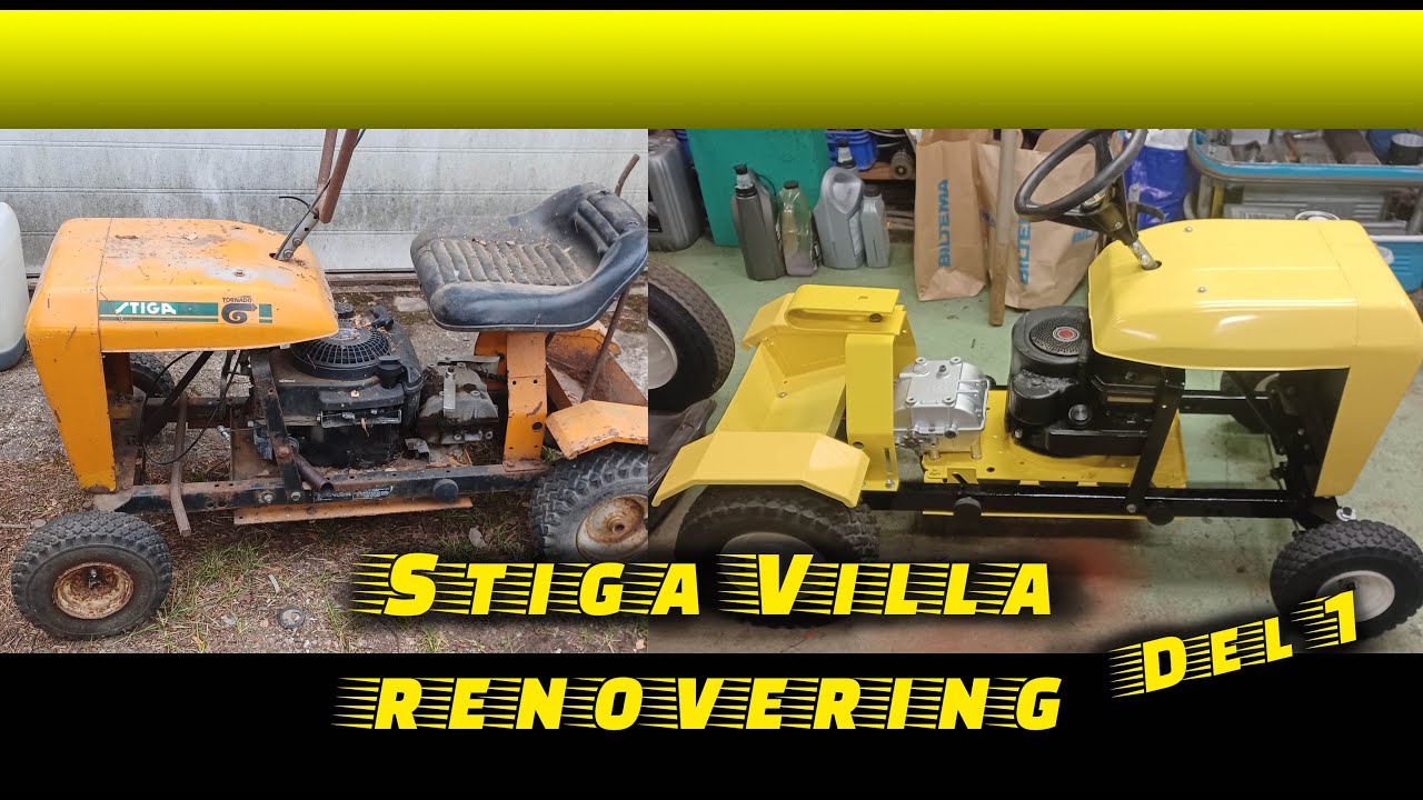 STIGA VILLA renovering del1